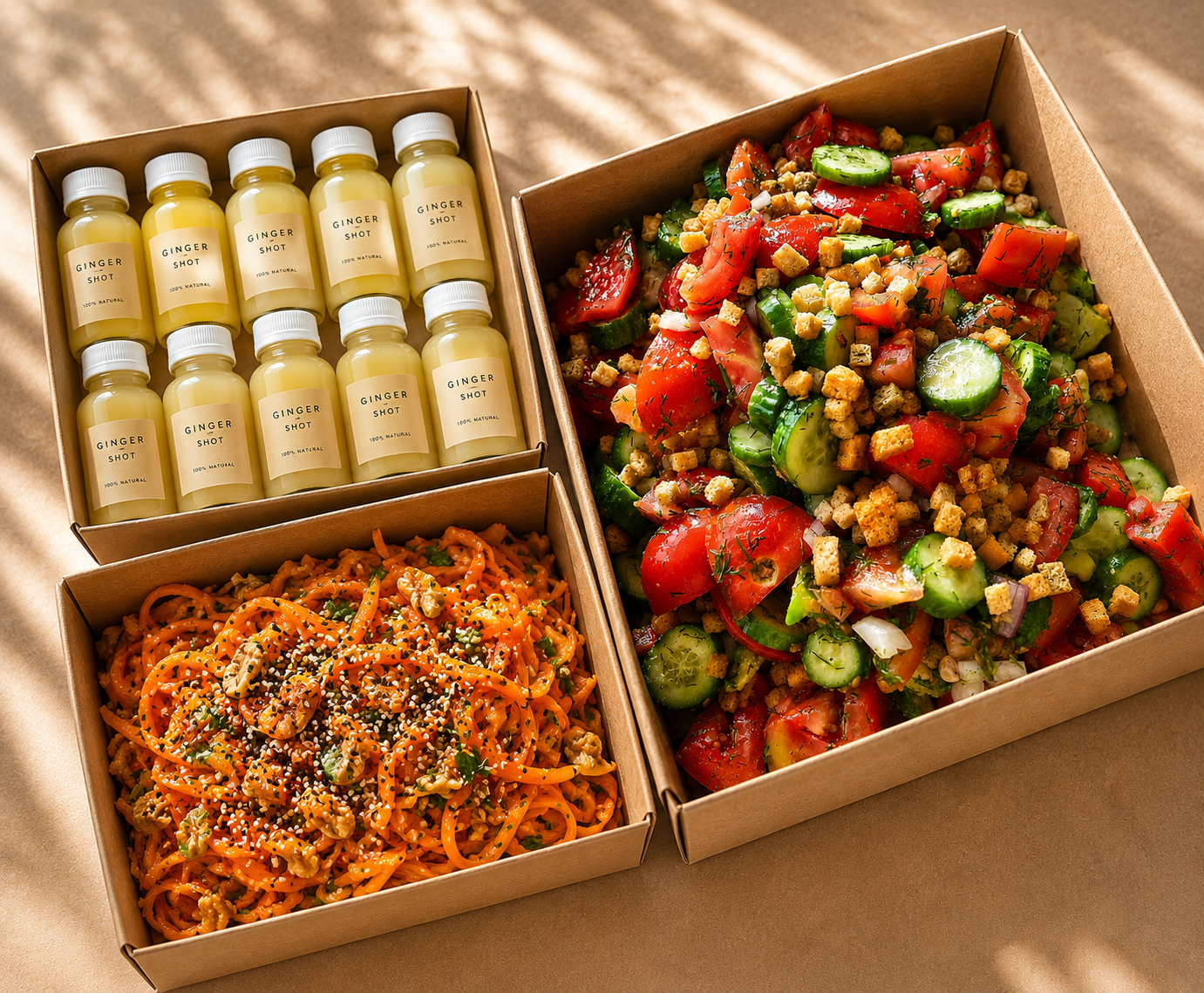 Boxed Package: Wellness catering