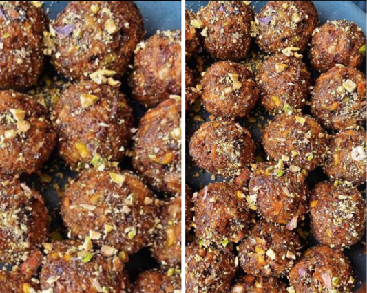 Vegan Figs & Pistachio Bliss Balls