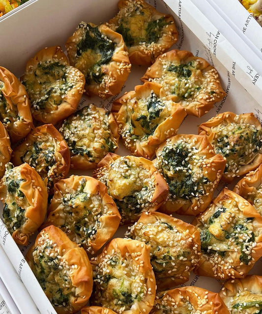 Artichoke and Spinach Mini Tarts