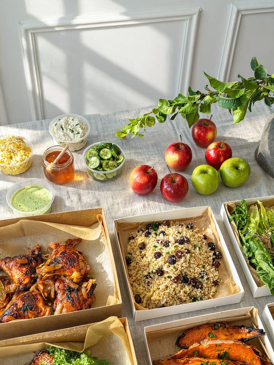 Boxed Package: Rosh Hashanah Feast